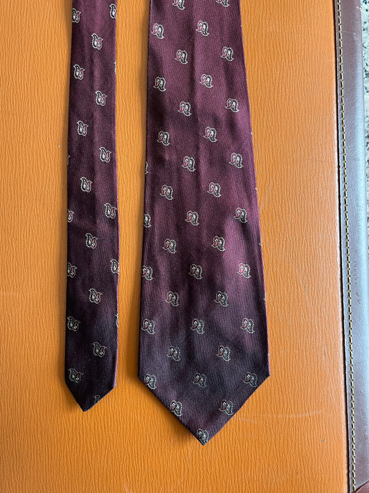 Cravatta anni ‘80 paisley
