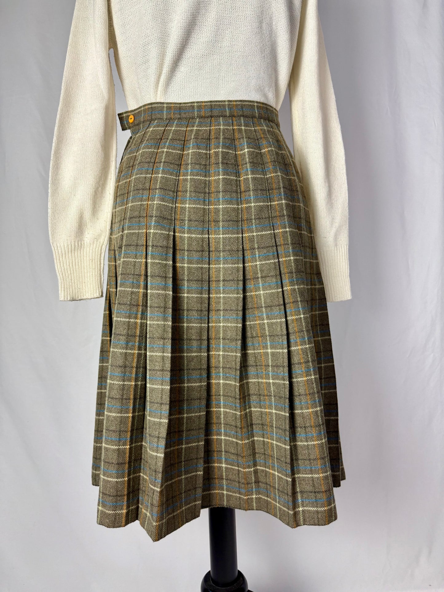 Gonna in lana fantasia scozzese - TG. 38