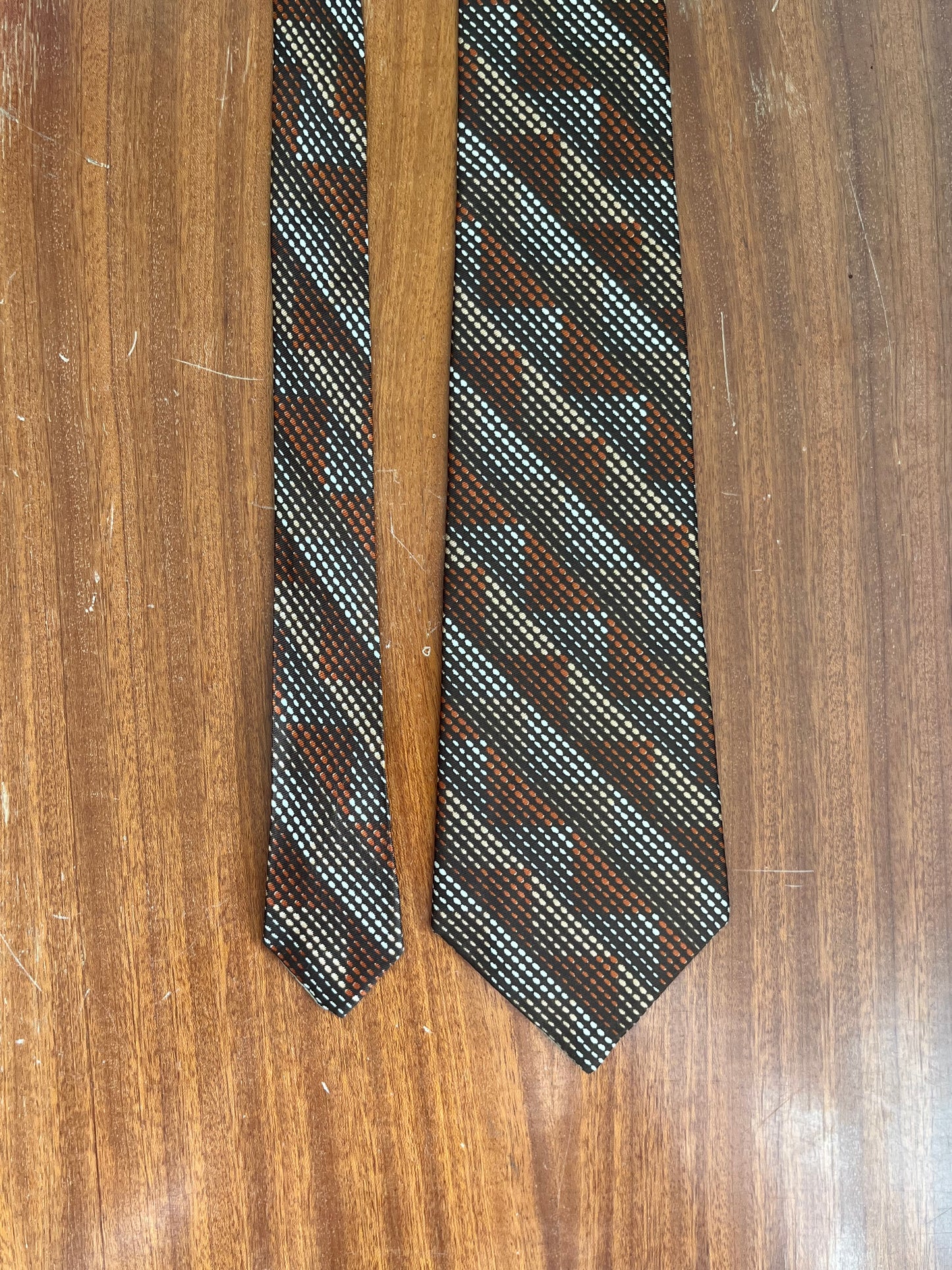 Cravatta anni ‘80 geometrica