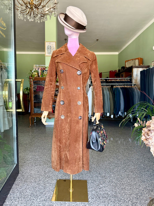Cappotto in camoscio anni ‘70 - TG. 40