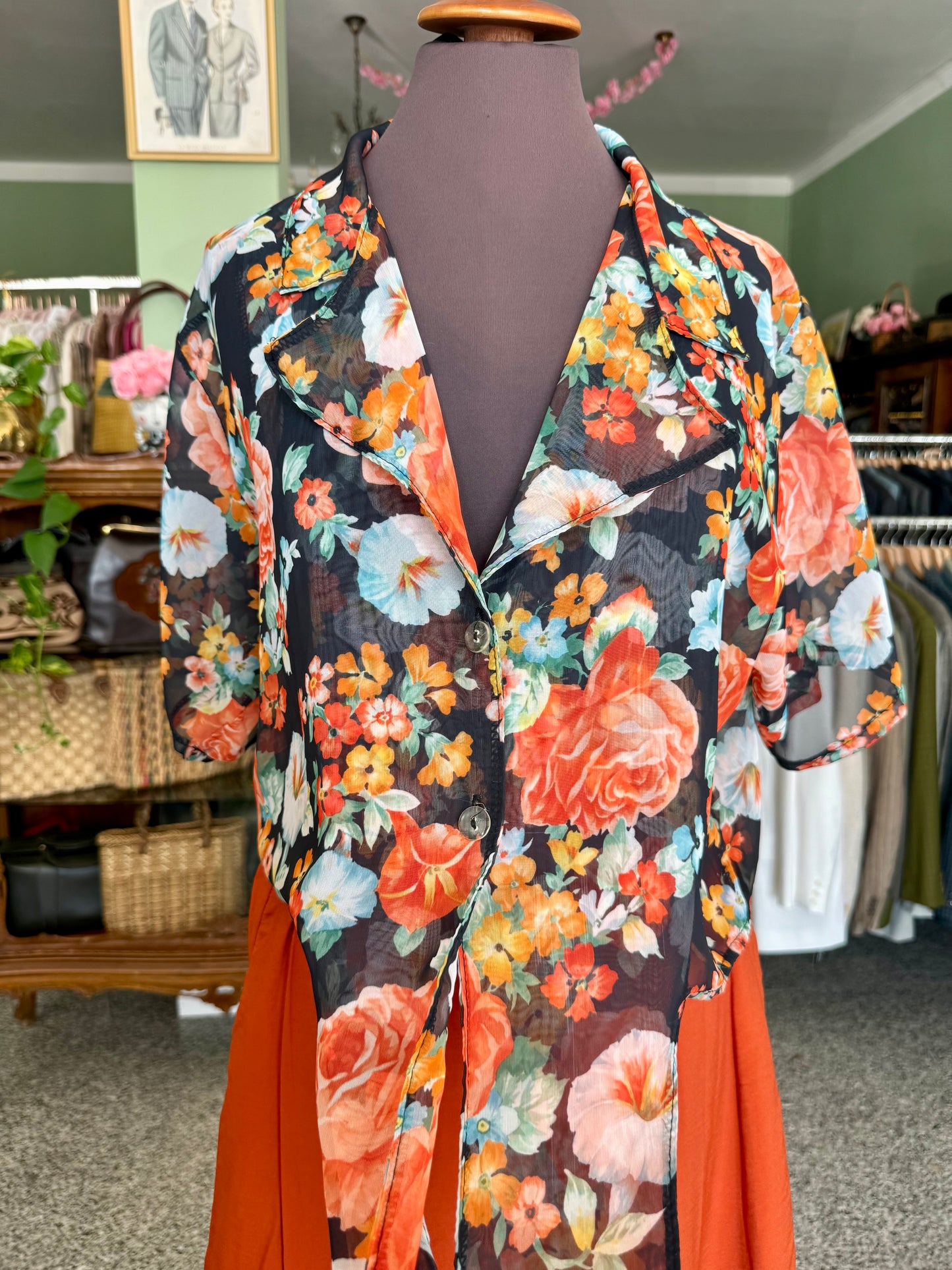 Camicia in chiffon - TG. 42 - 46