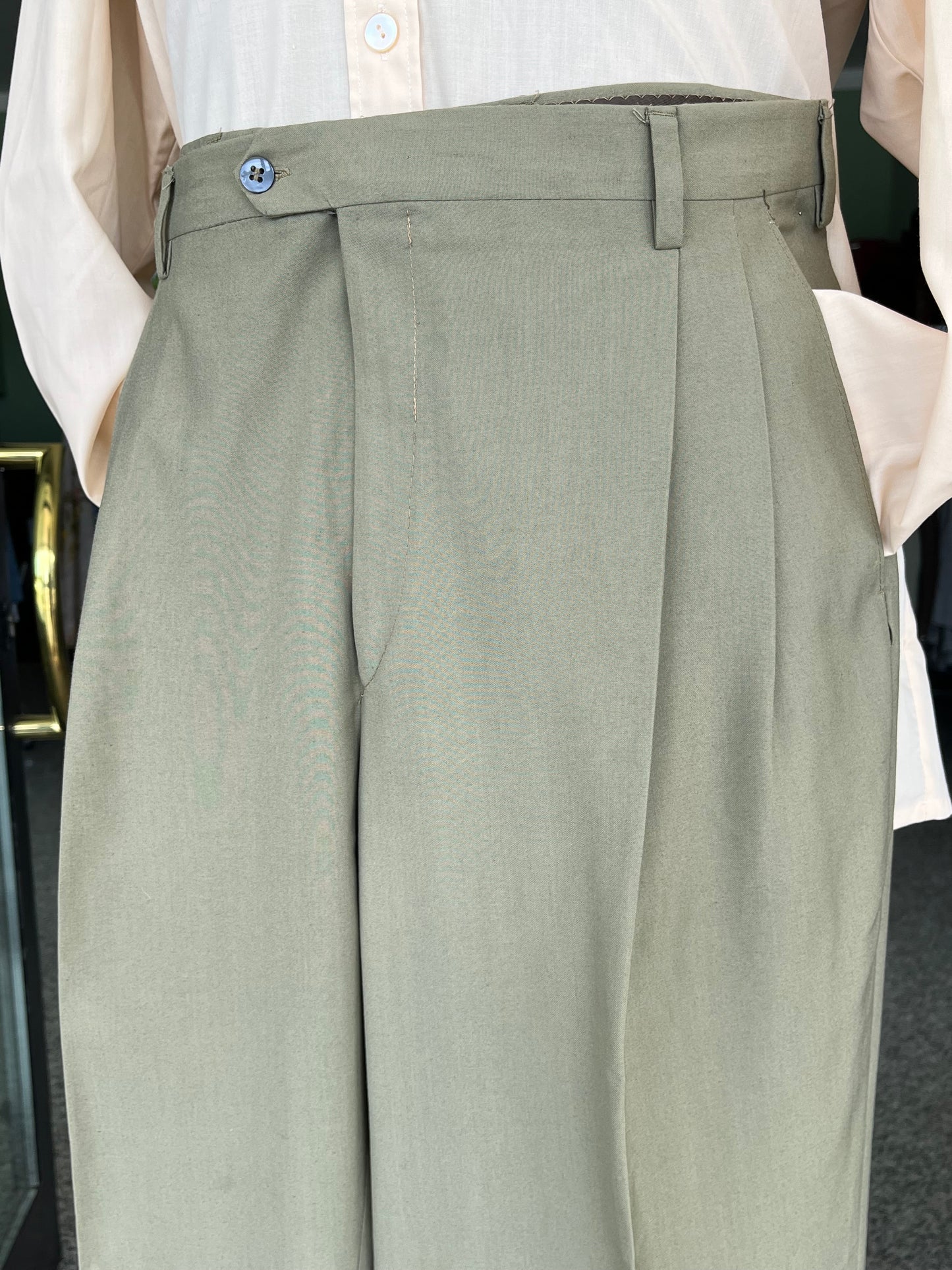 Calzoni anni ‘80 lana/cotone tg. 50-52