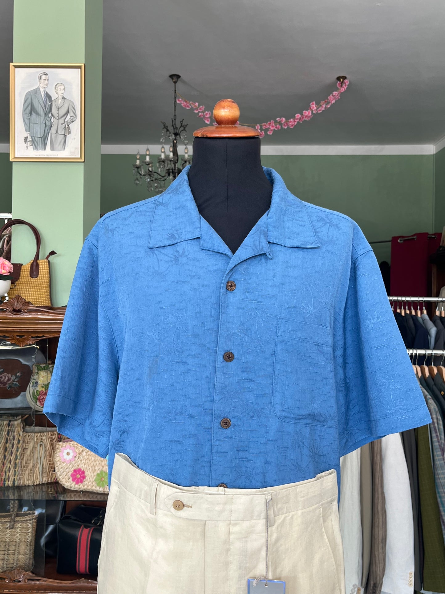 Camicia a maniche corte tg. L-XL
