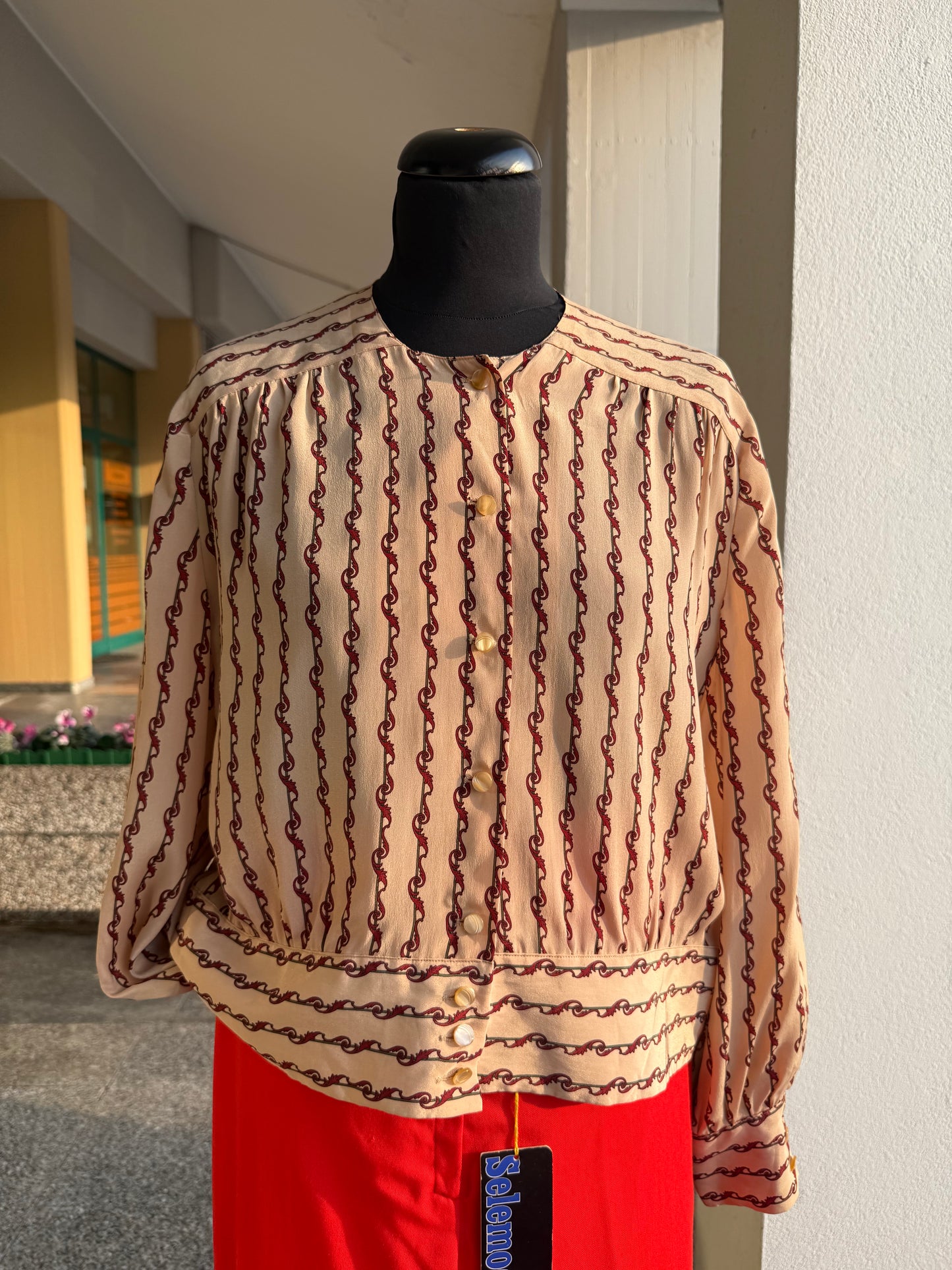 Camicia sartoriale in seta - TG. 46