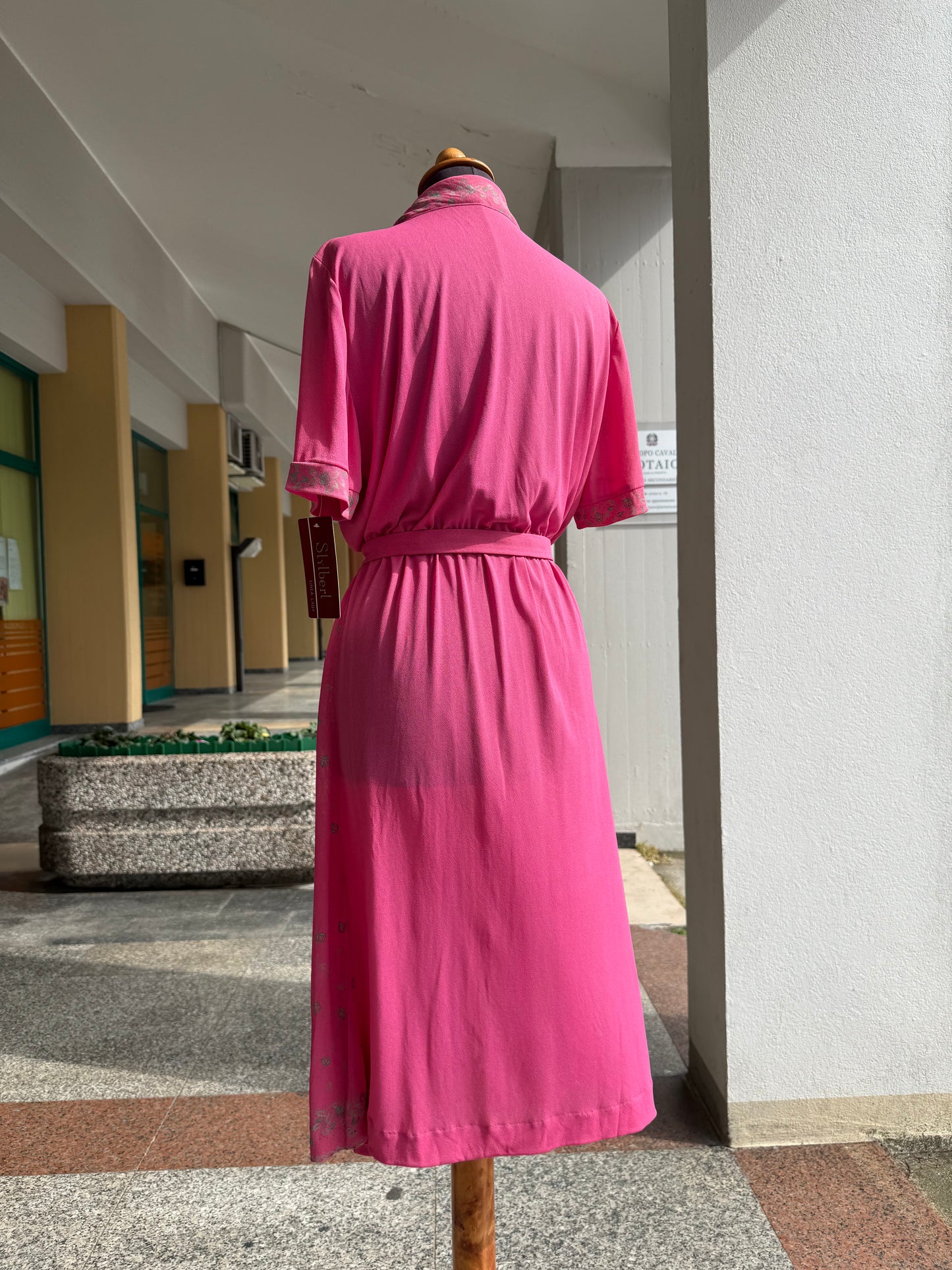 Abito anni ‘70 fucsia - TG. 48/50