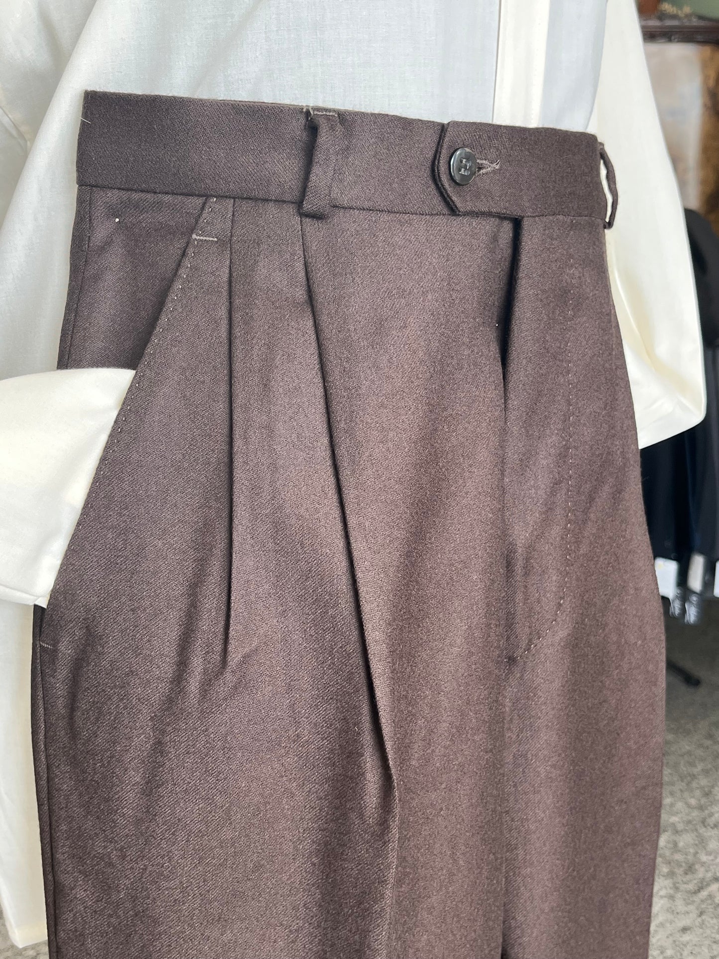 Calzoni in flanella NOS tg. 46-48