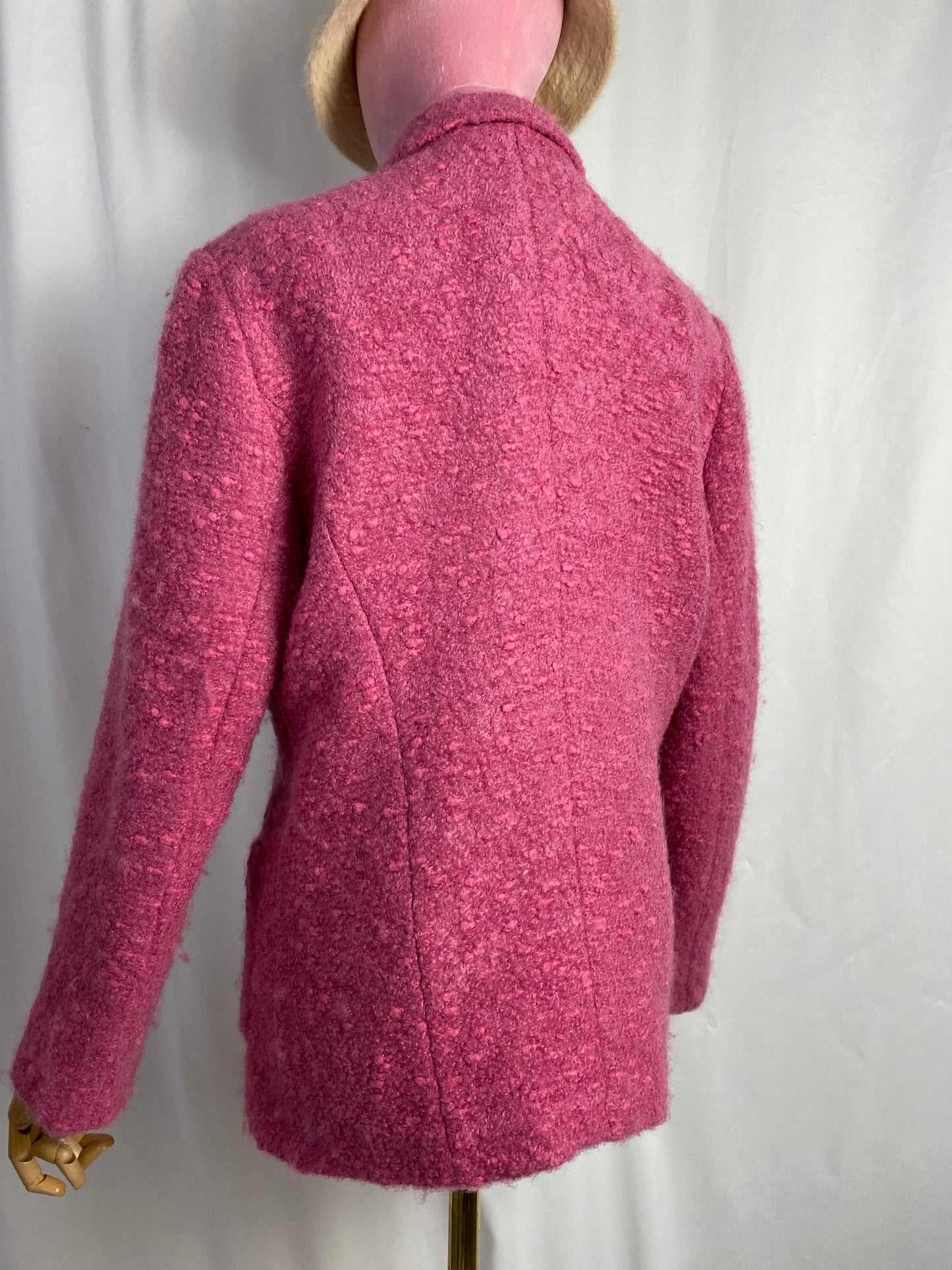 Giacca rosa mohair - TG. 44/46