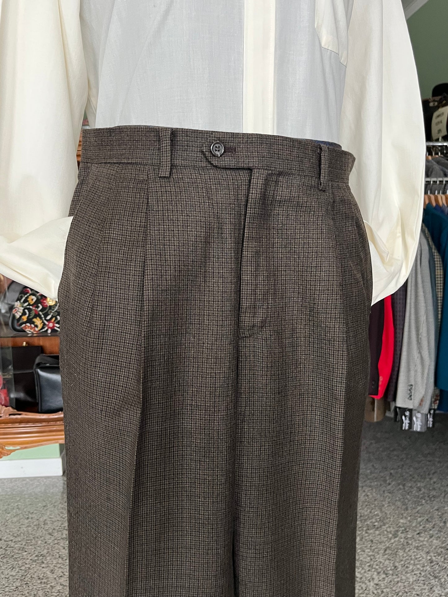 Calzoni anni ‘80 lana tg. 52