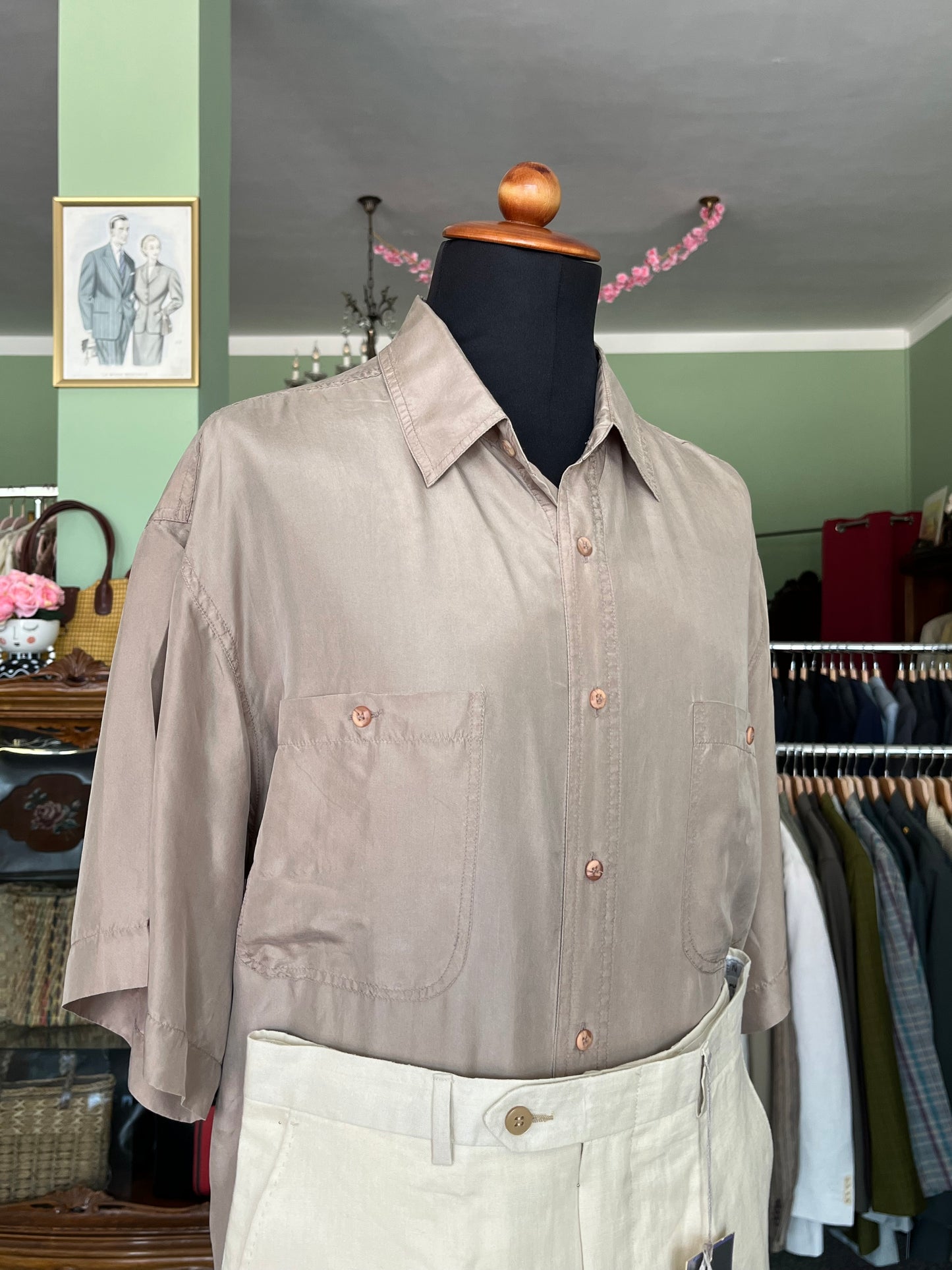 Camicia a maniche corte tg. M-L