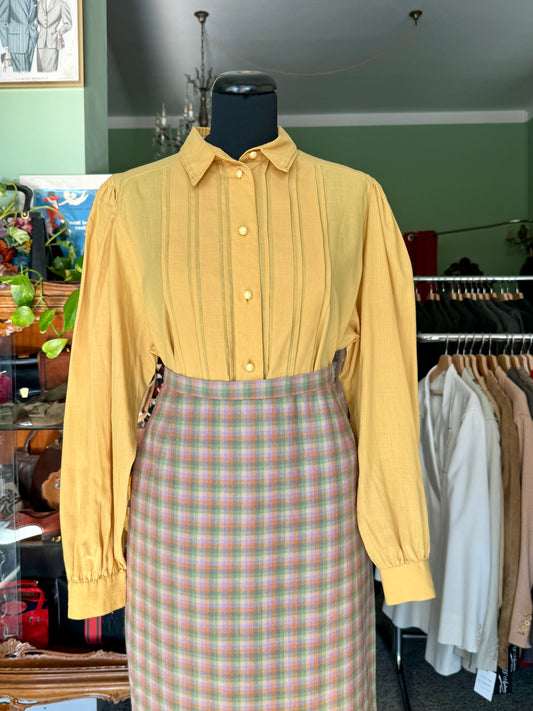 Camicia senape anni ‘80 - TG. 48/50