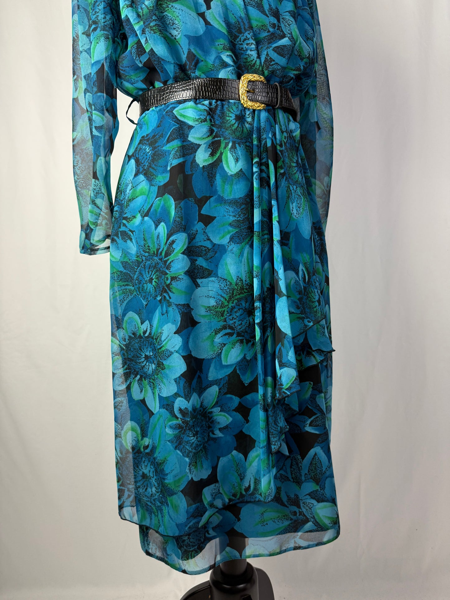 Abito anni ‘80 in chiffon - TG. 44/46