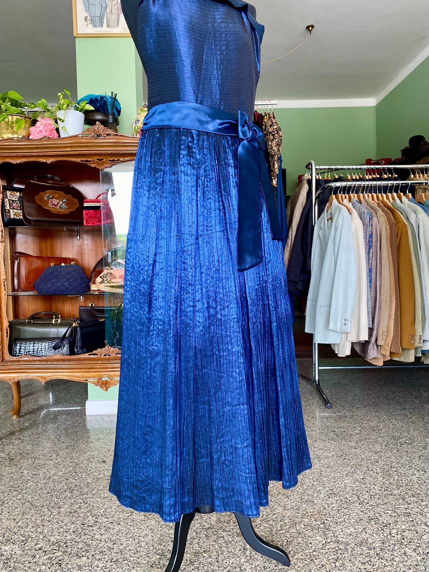 Abito da sera  Blu Royal - TG. 40