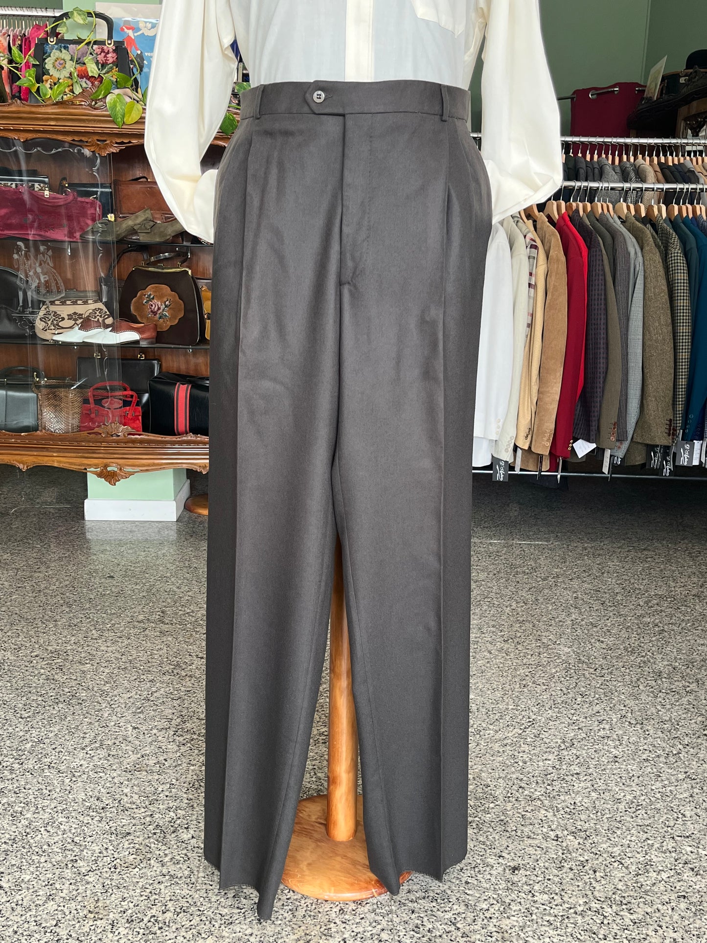 Calzoni in cashmere e lana NOS tg. 58