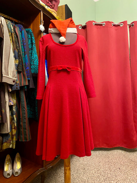 Abito bon ton rosso - TG. 40/42