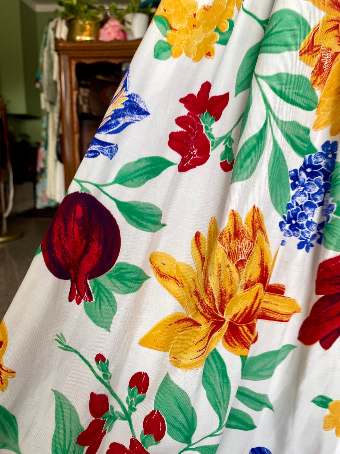 Abito chemisier con melograni - TG. 40