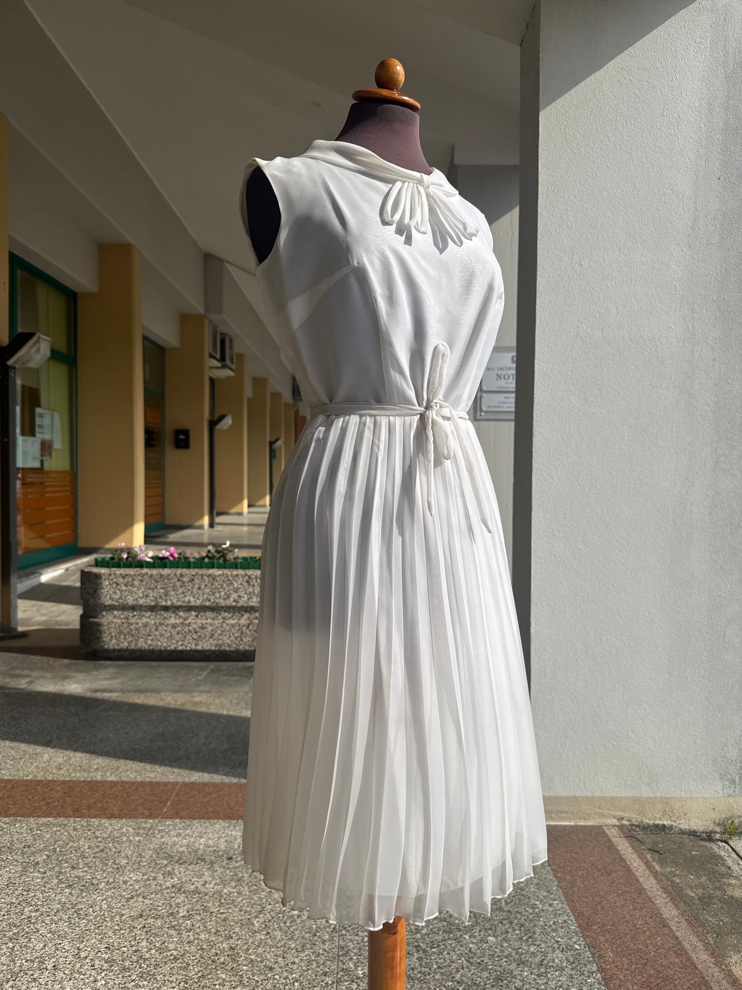 Abito anni ‘60 bianco - TG. 40