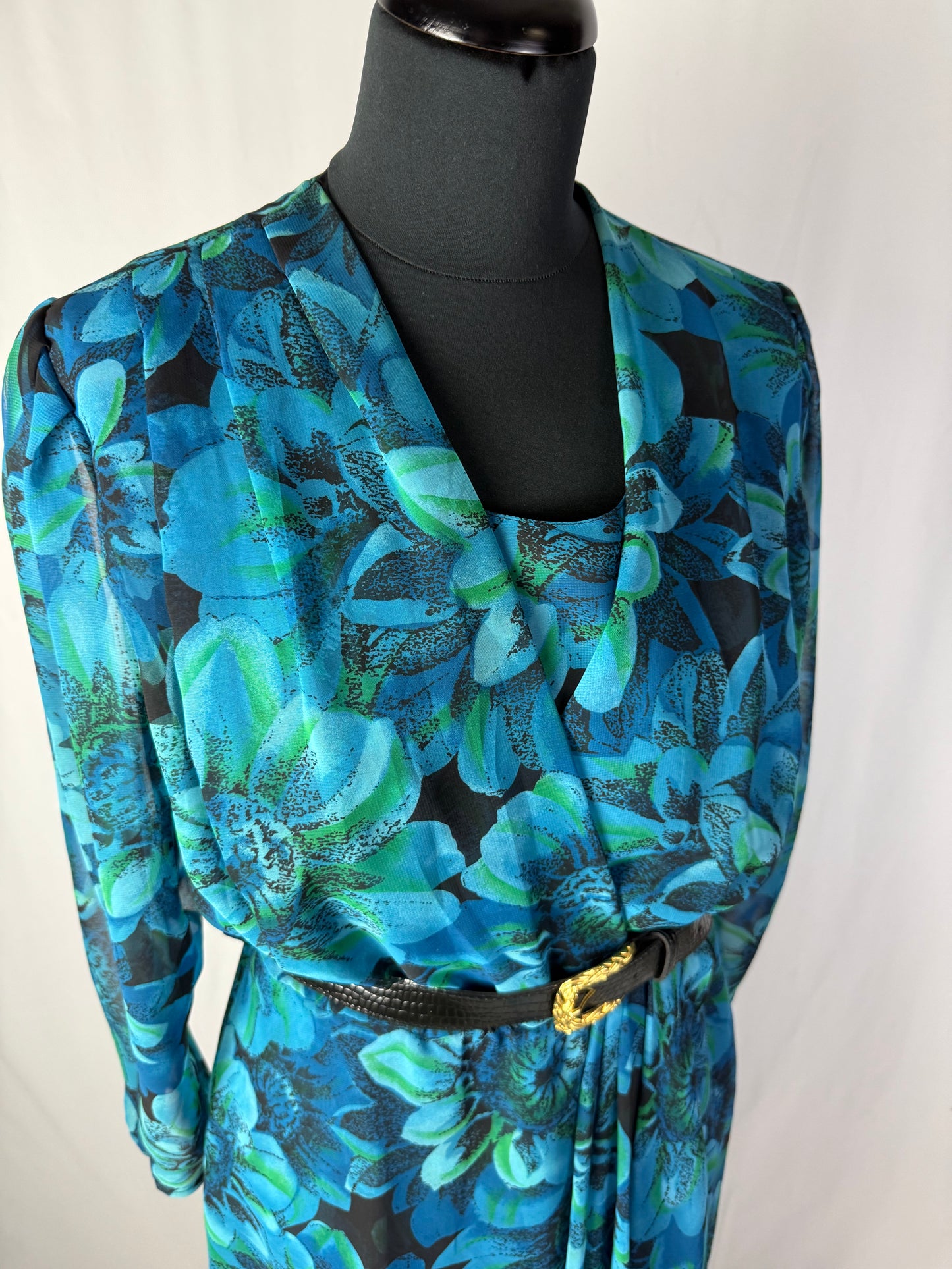 Abito anni ‘80 in chiffon - TG. 44/46