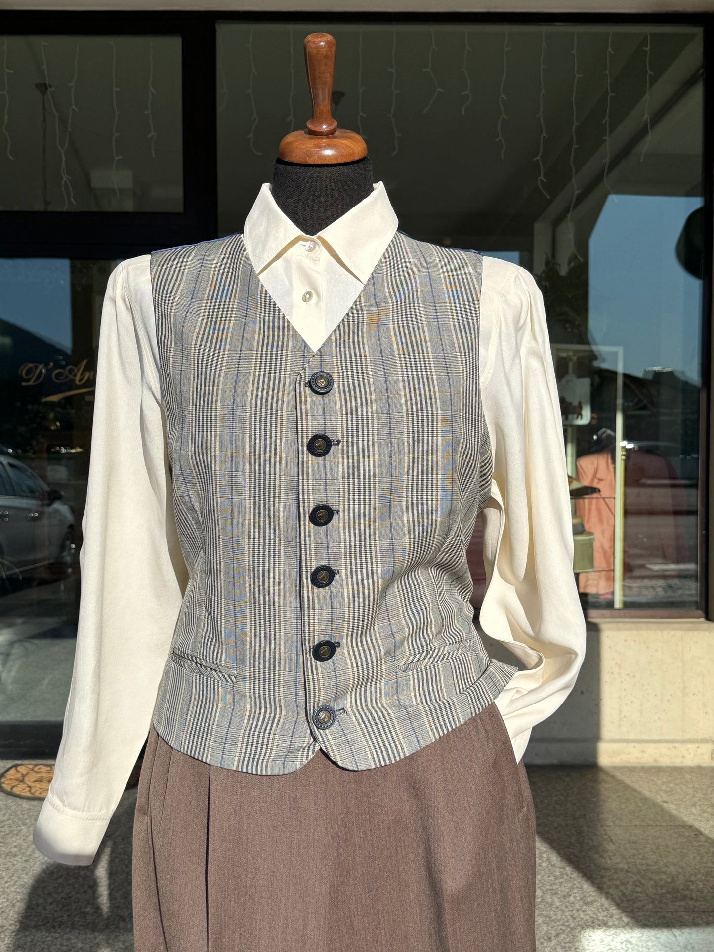 Gilet in principe di Galles - TG. 46