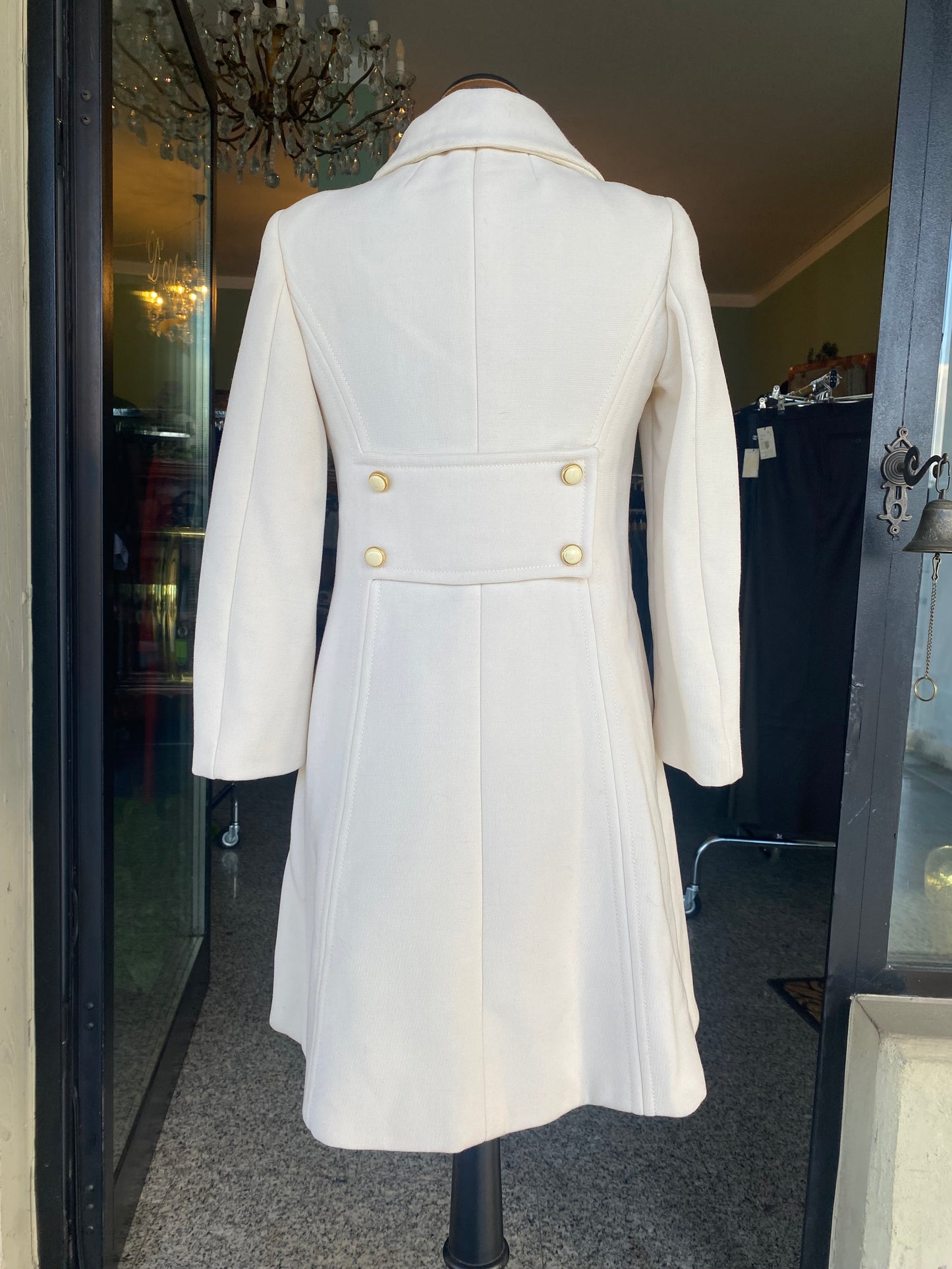 Cappotto anni ‘60 bianco
