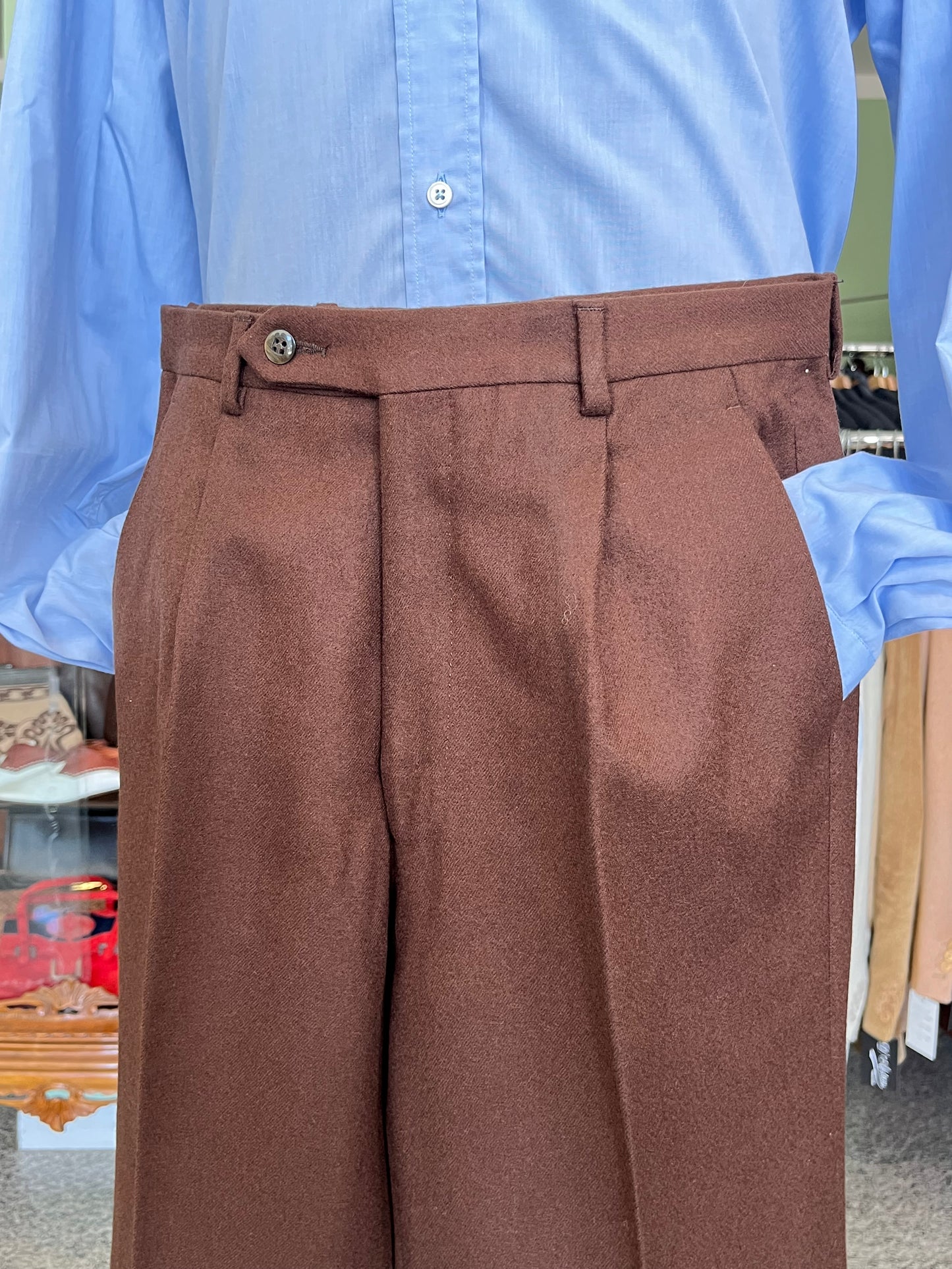 Calzoni in lana Merinos NOS tg. 44-46