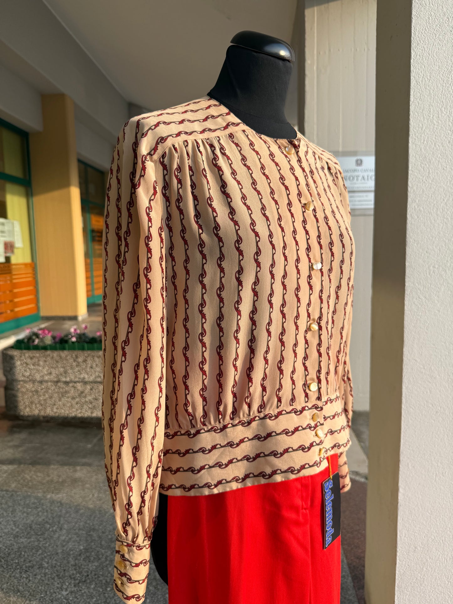Camicia sartoriale in seta - TG. 46