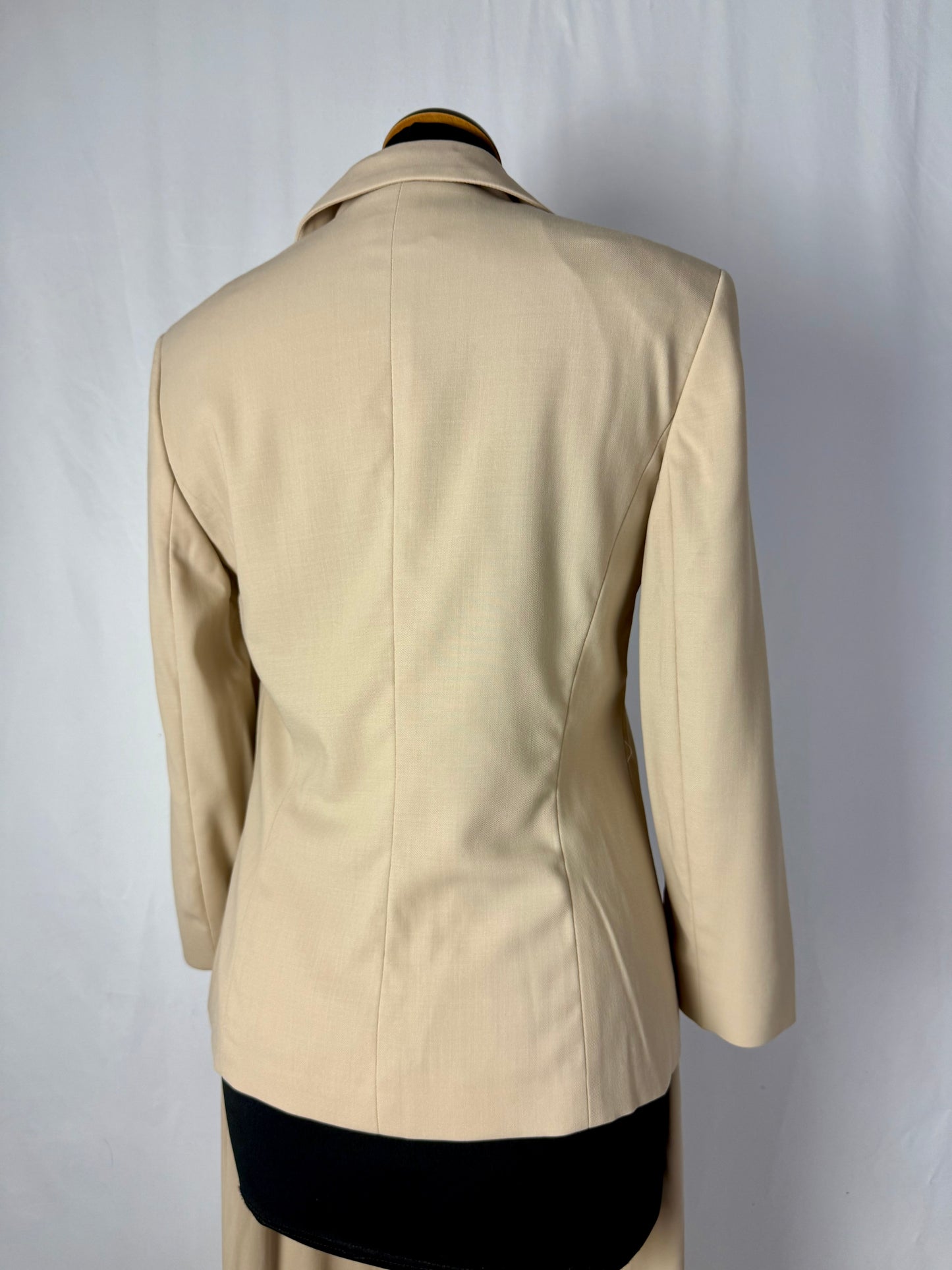 Tailleur classico color biscotto - TG. 40