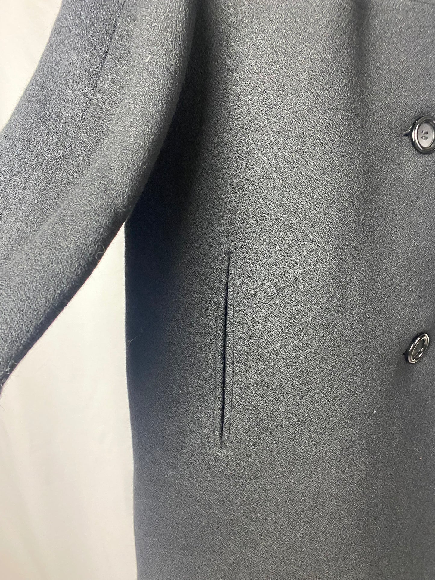 Cappotto anni ‘60 nero - TG. 44/46 circa
