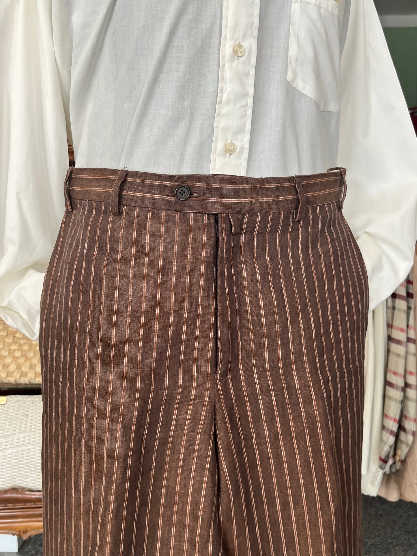 Completo in lino anni '90 tg. 46-48