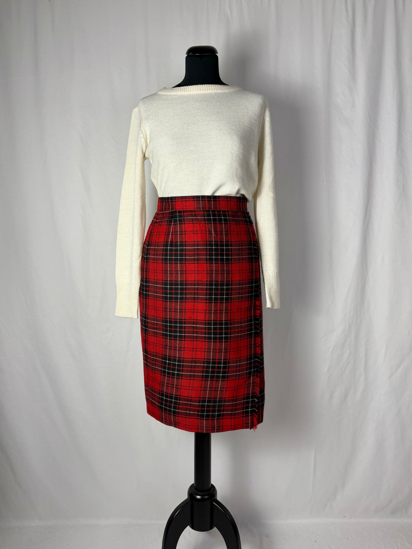 Gonna anni ‘80 in tartan - TG. 46