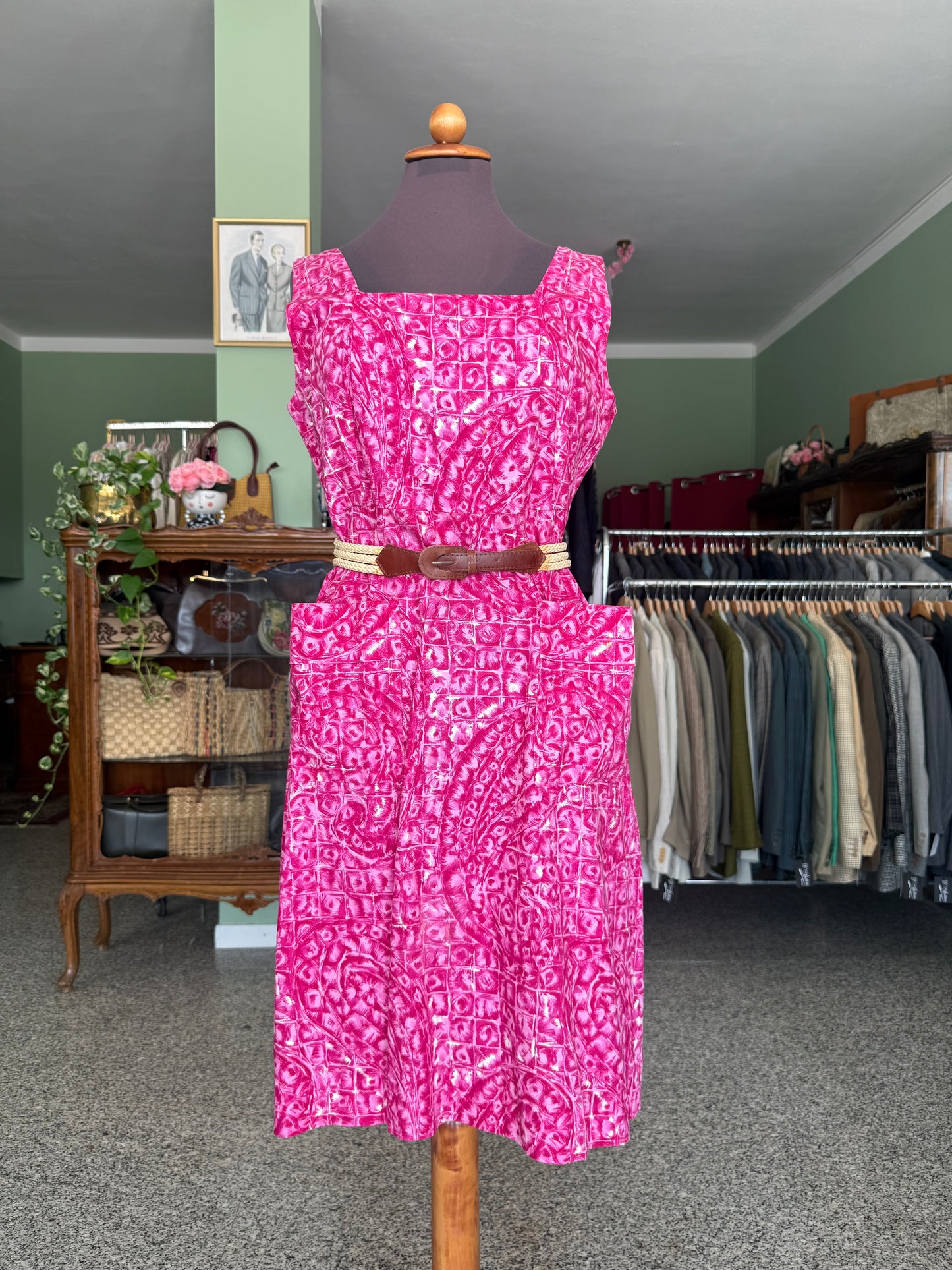 Abito anni ‘60 fucsia - TG. 42/44