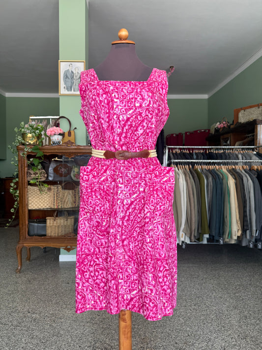 Abito anni ‘60 fucsia - TG. 42/44