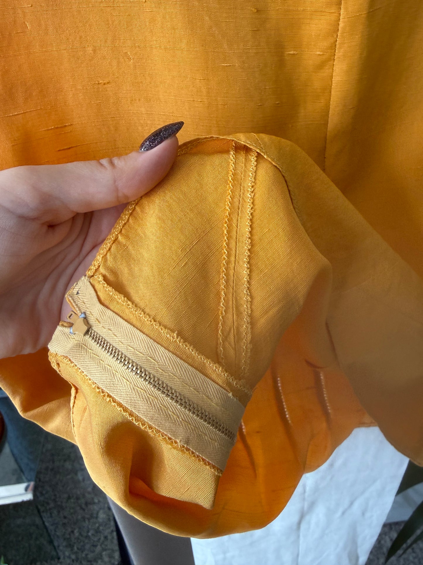 Blusa anni ‘50 in seta - TG. 40