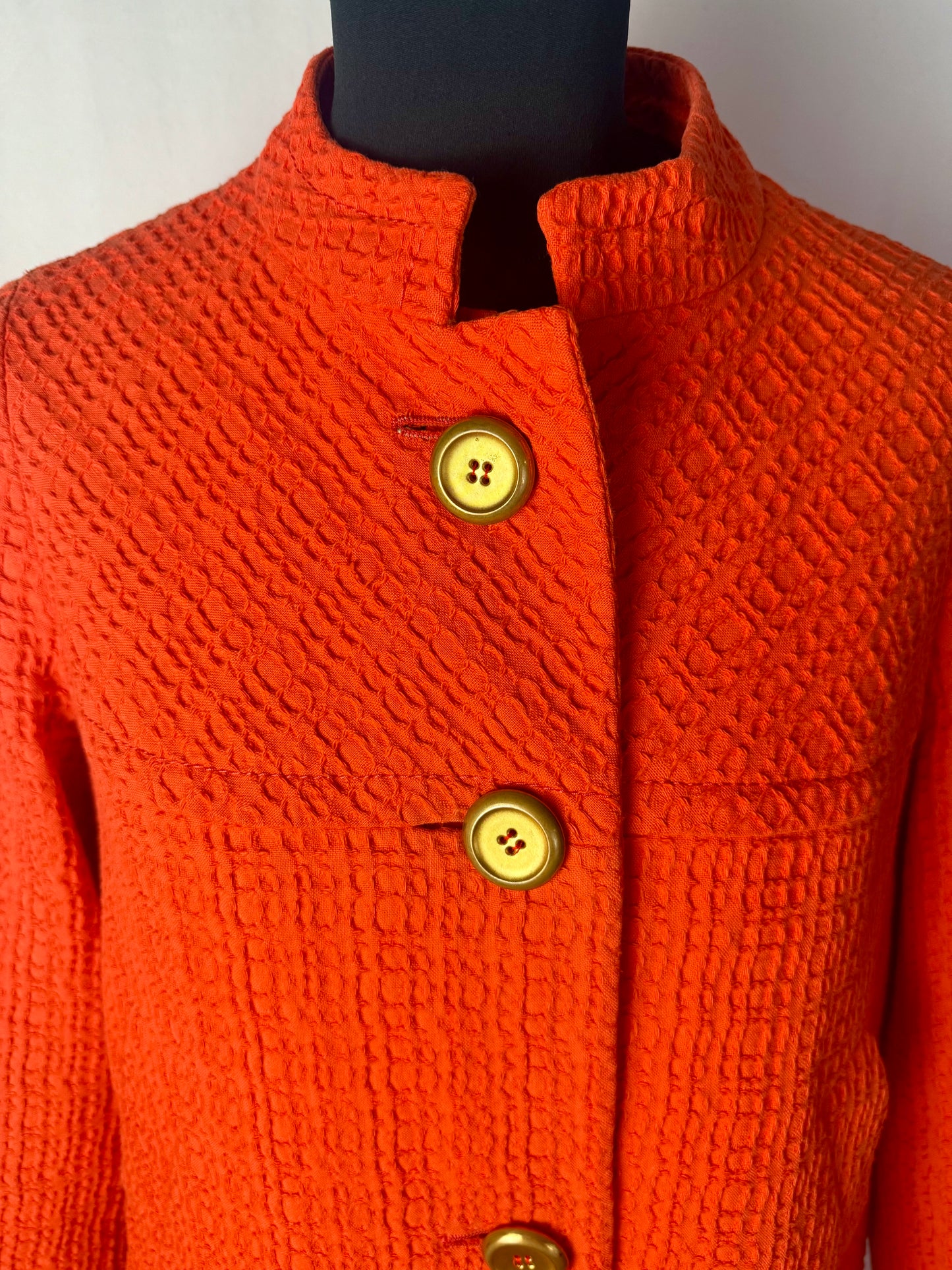 Cappotto anni ‘60 arancione - TG. 40/42