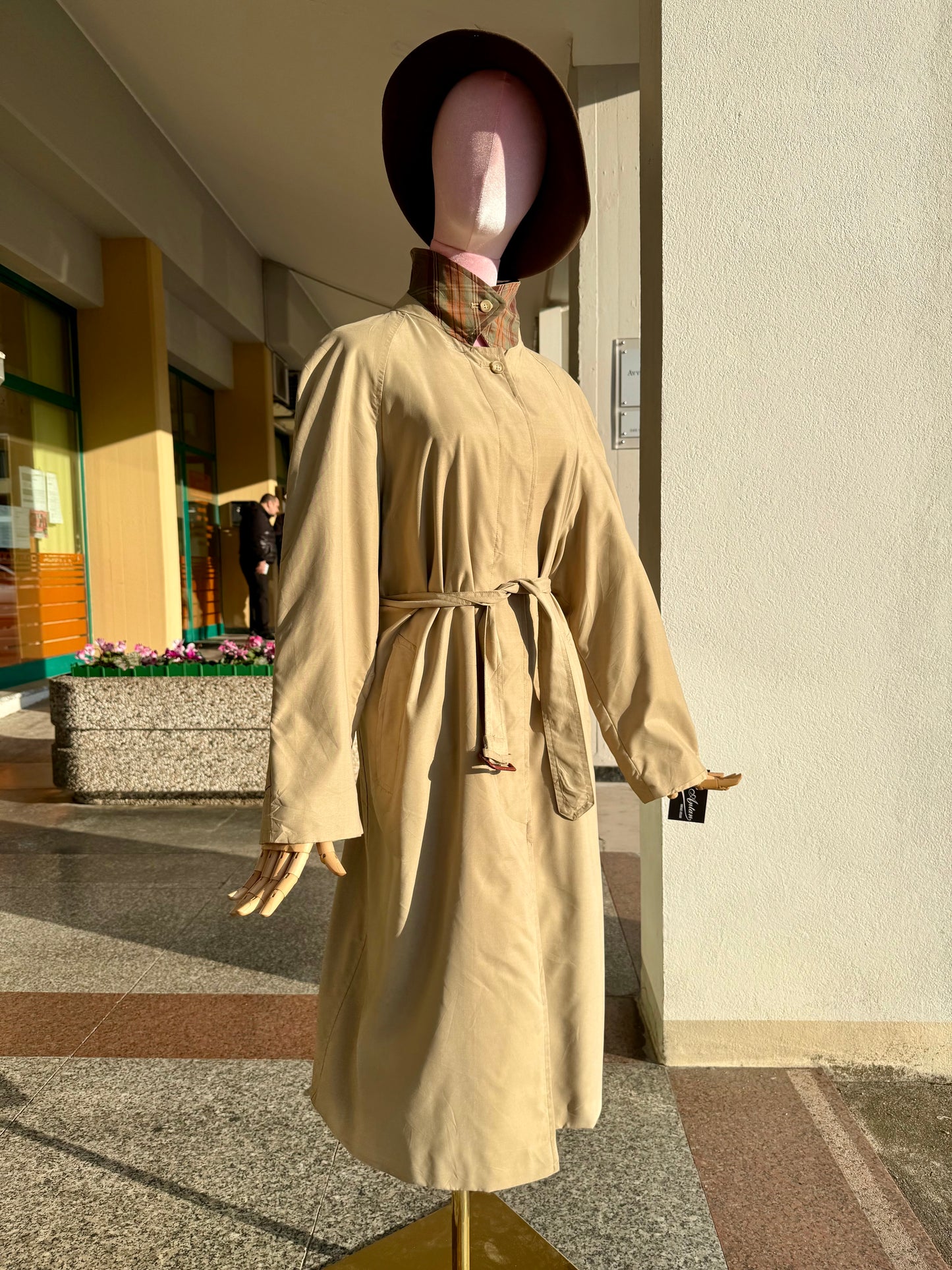 Trench anni ‘80 beige - TG. 44/46