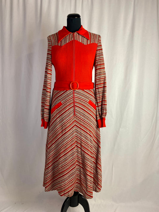 Abito anni ‘70 in maglina - TG. 40