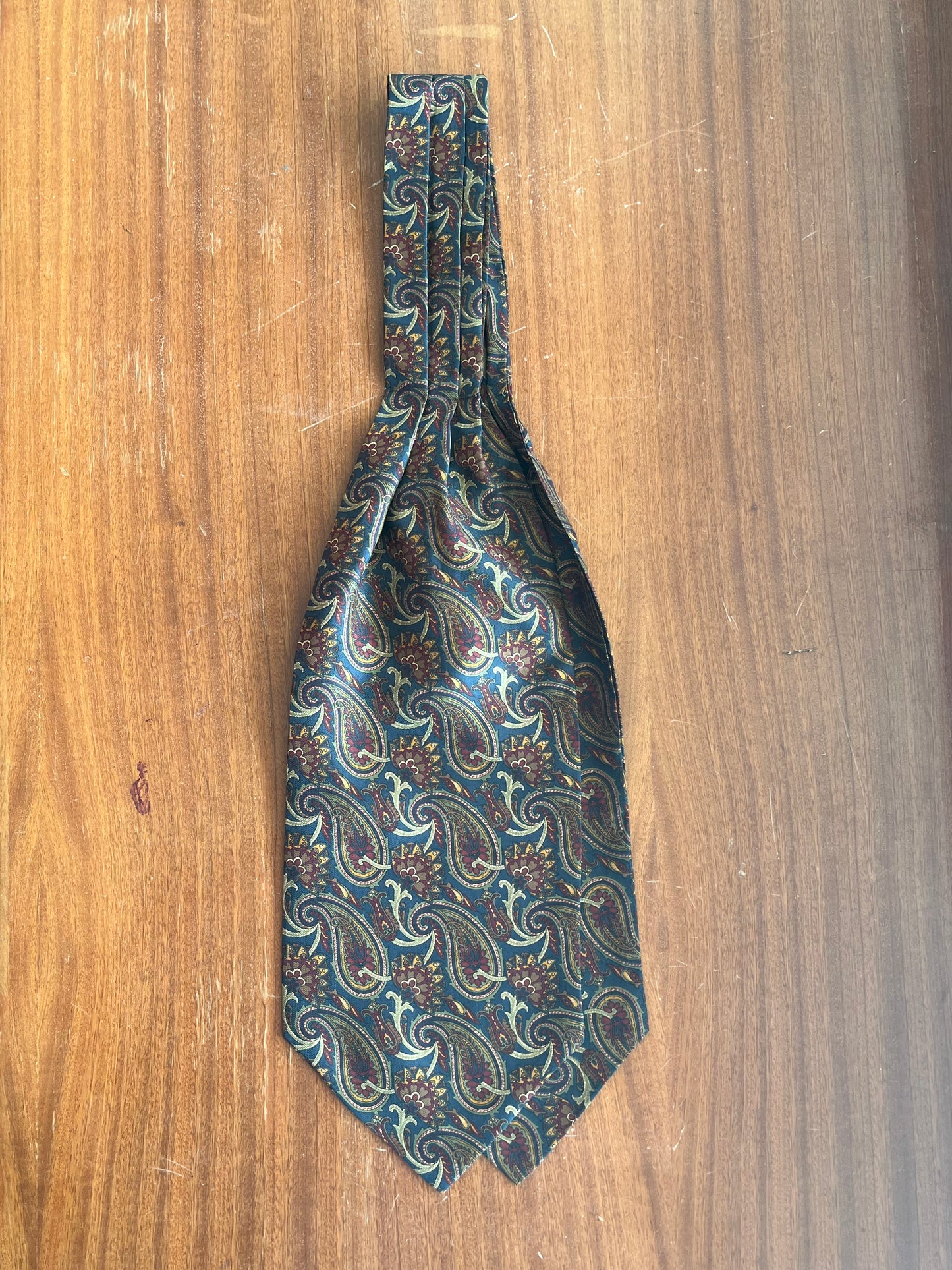 Ascot seta fantasia paisley