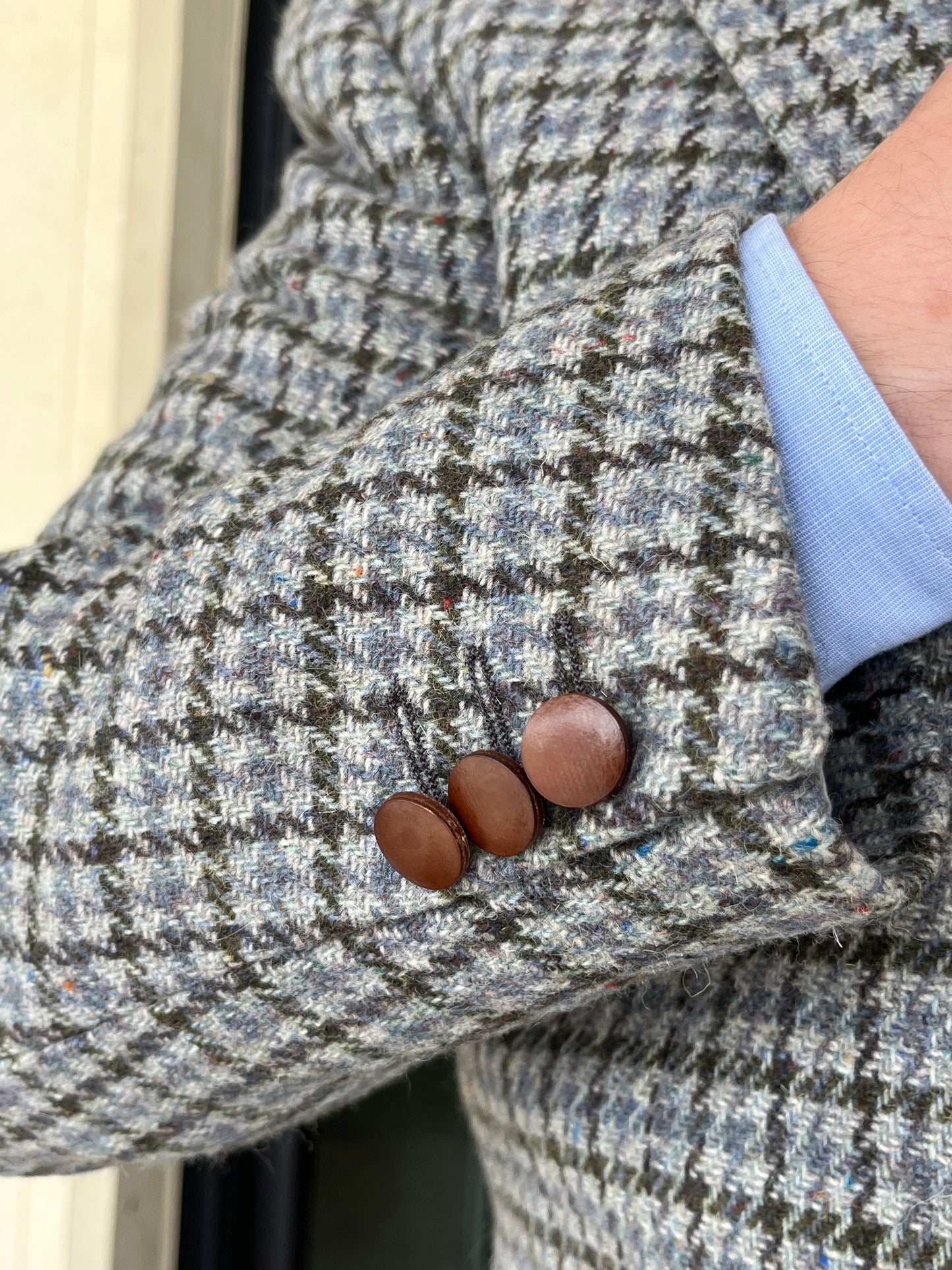 Giacca anni ‘80 tweed tg. 52-54