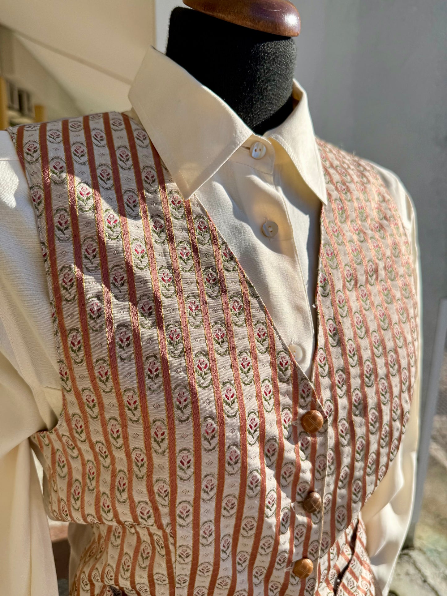 Gilet Regency in broccato - TG. 40
