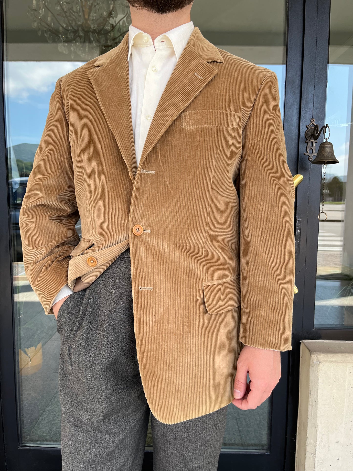 Giacca Boggi anni '90 in velluto tg. 48-50