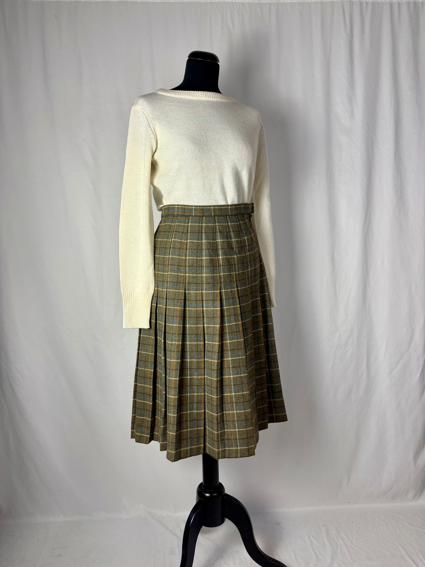 Gonna in lana fantasia scozzese - TG. 38