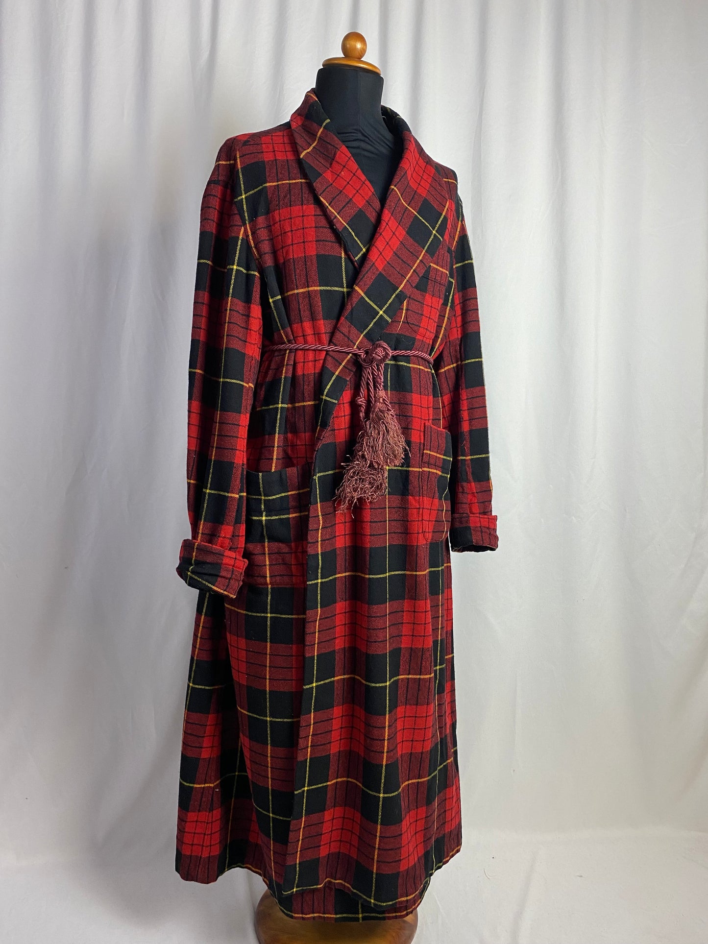Vestaglia da camera tartan taglia M-L