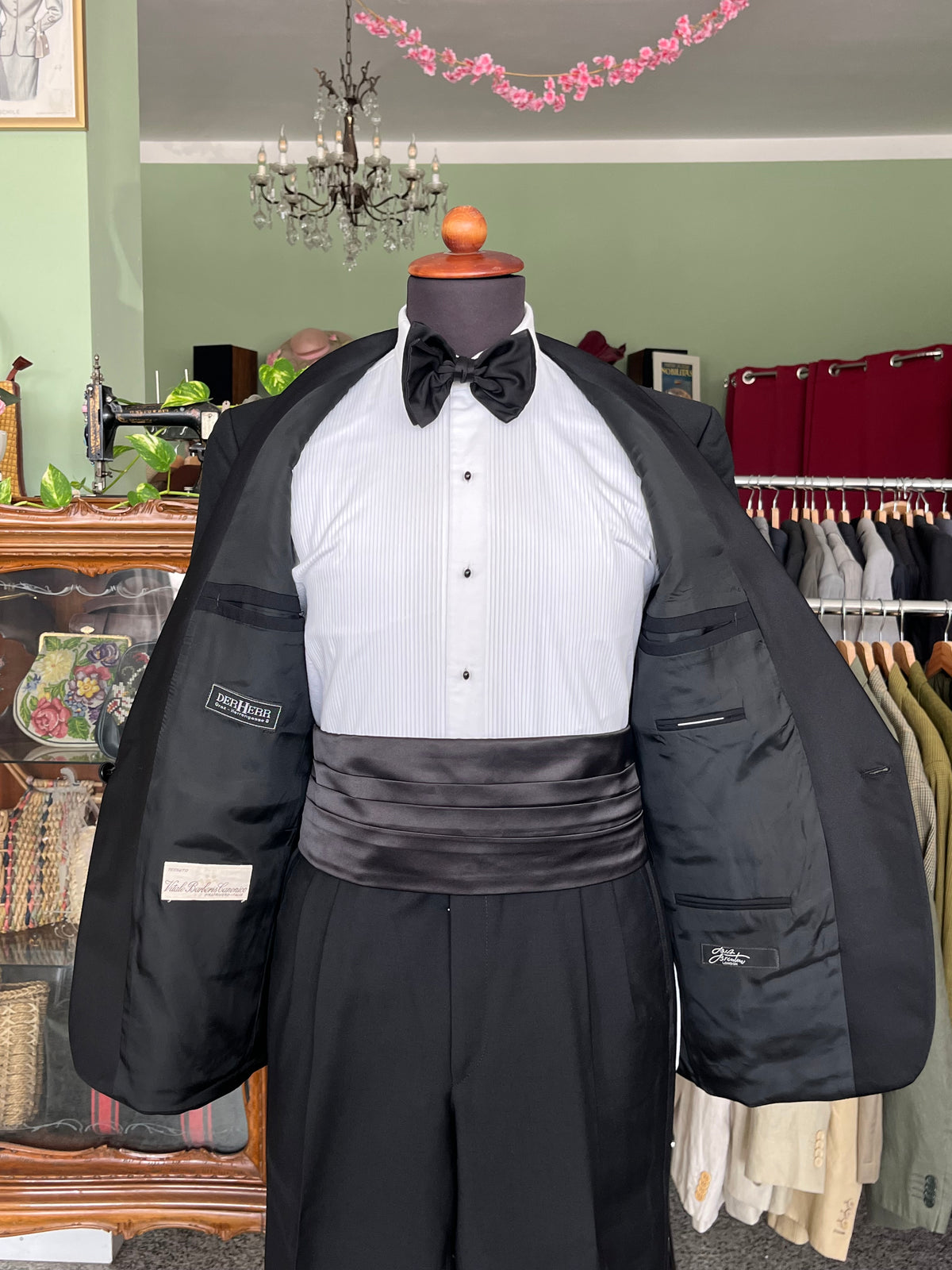 Smoking anni ‘90 Vitale Barberis Canonico tg. 48 corta