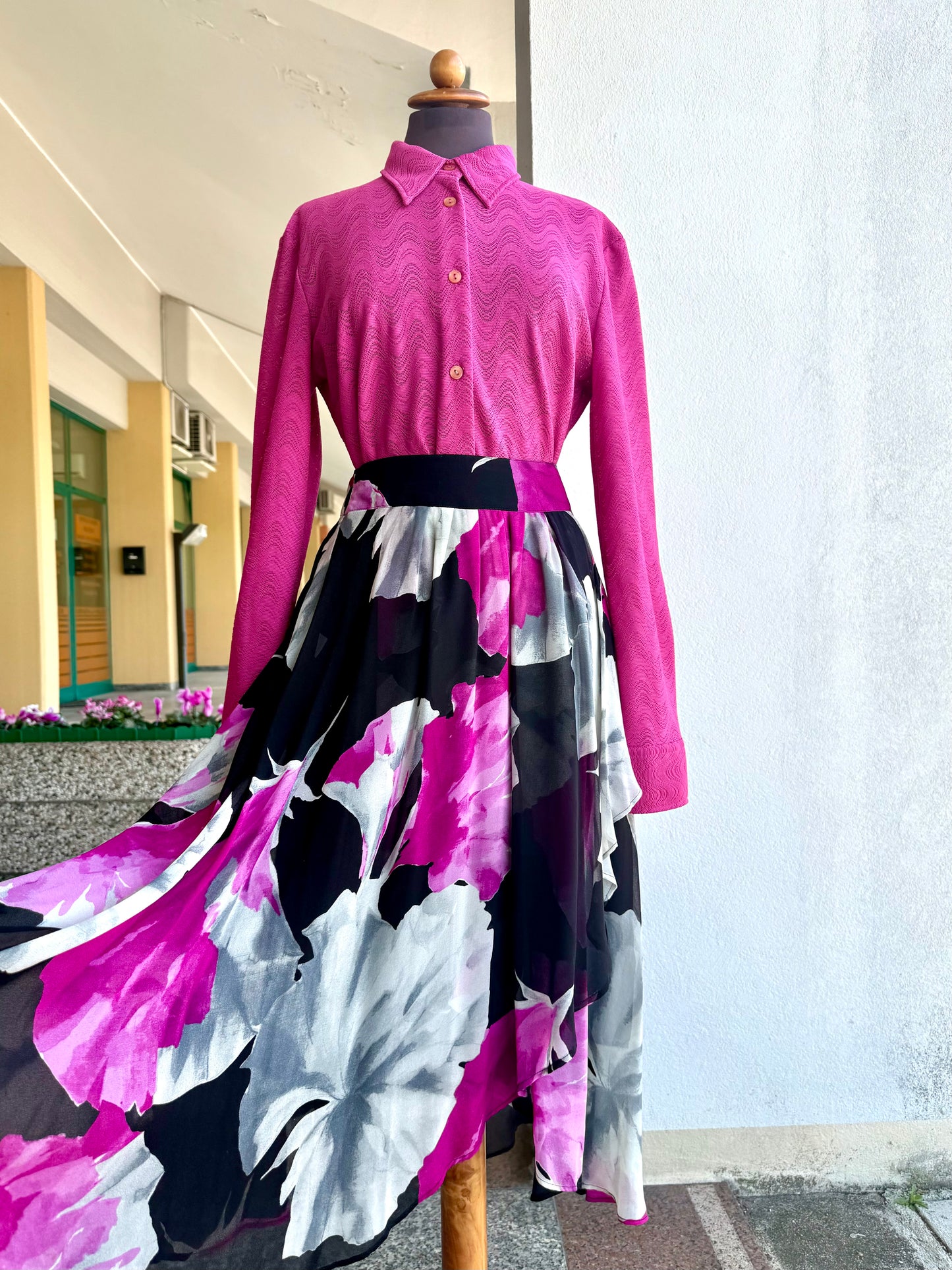 Gonna in chiffon - TG. 40