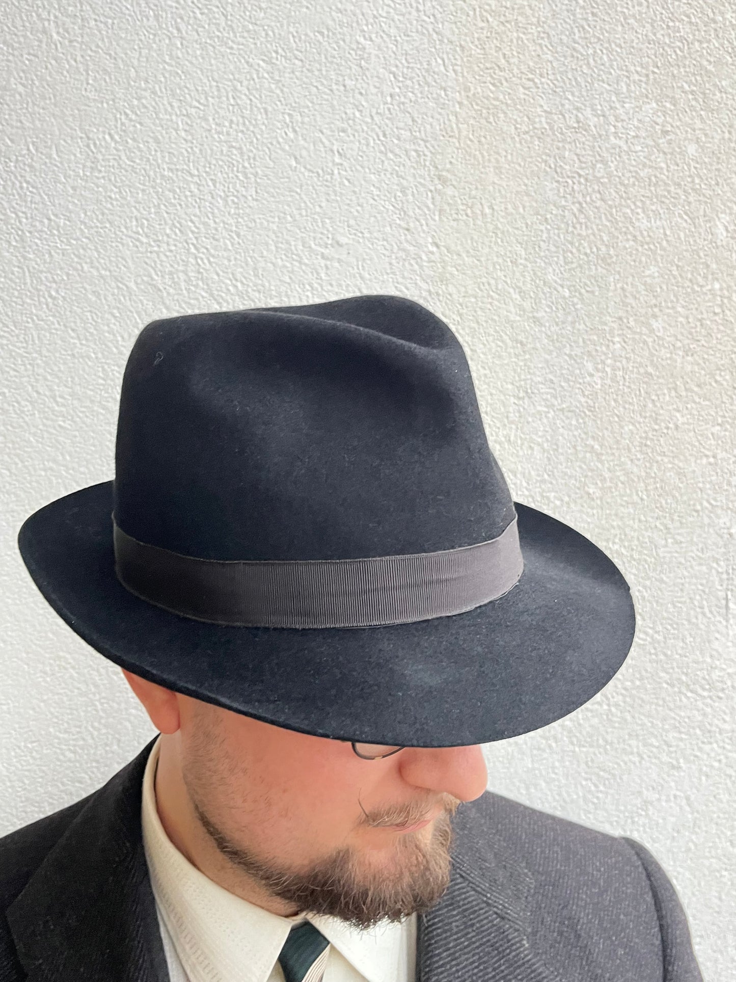 Cappello anni ‘60 lepre nero