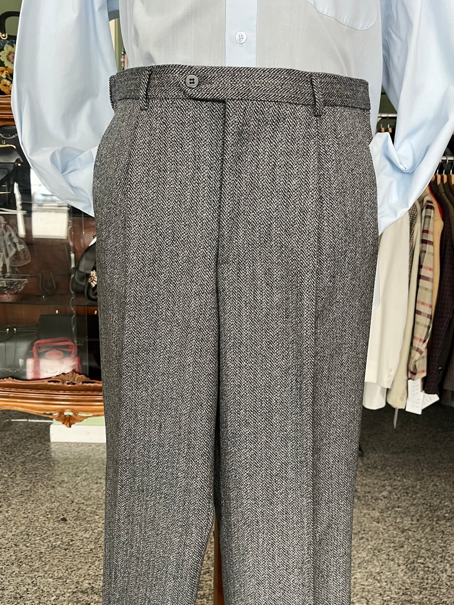 Completo anni '90 tweed NOS tg. 54 drop 4