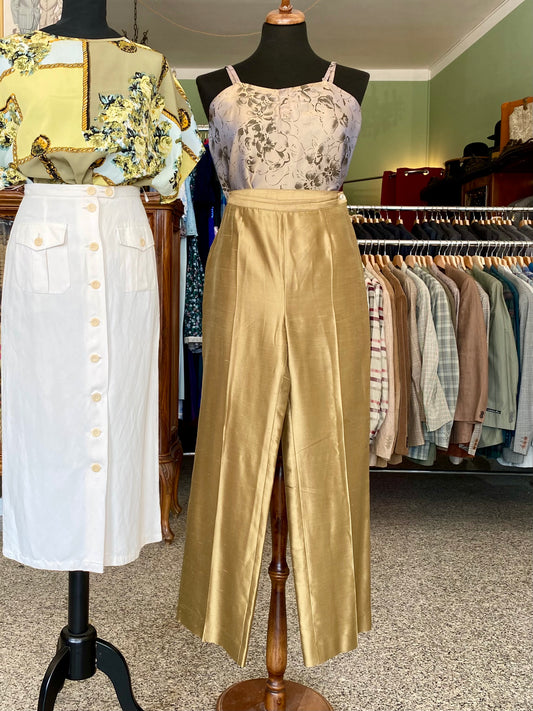 Completo blusa + pantalone in seta - TG. 40