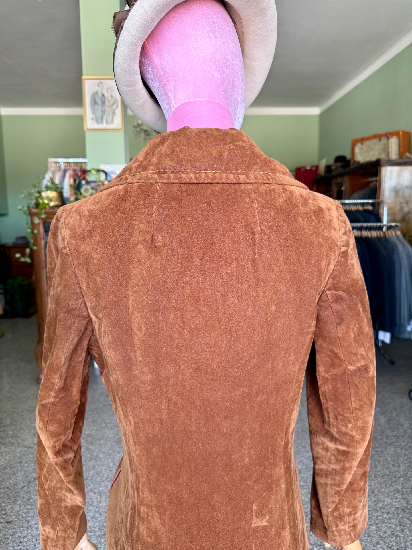 Cappotto in camoscio anni ‘70 - TG. 40