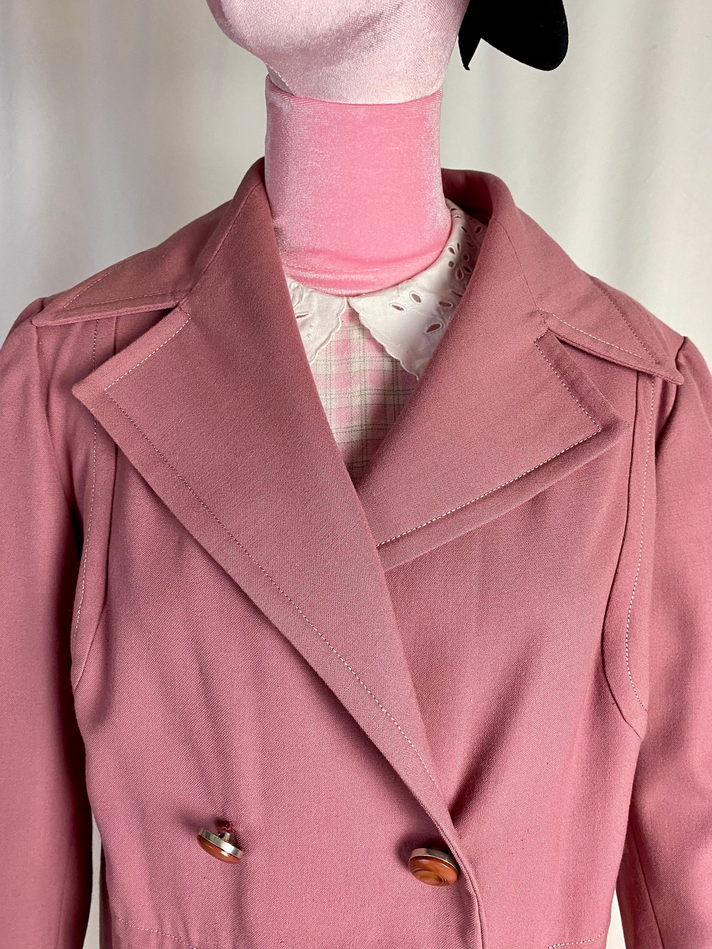 Cappotto anni ‘60 malva - TG. 42/44