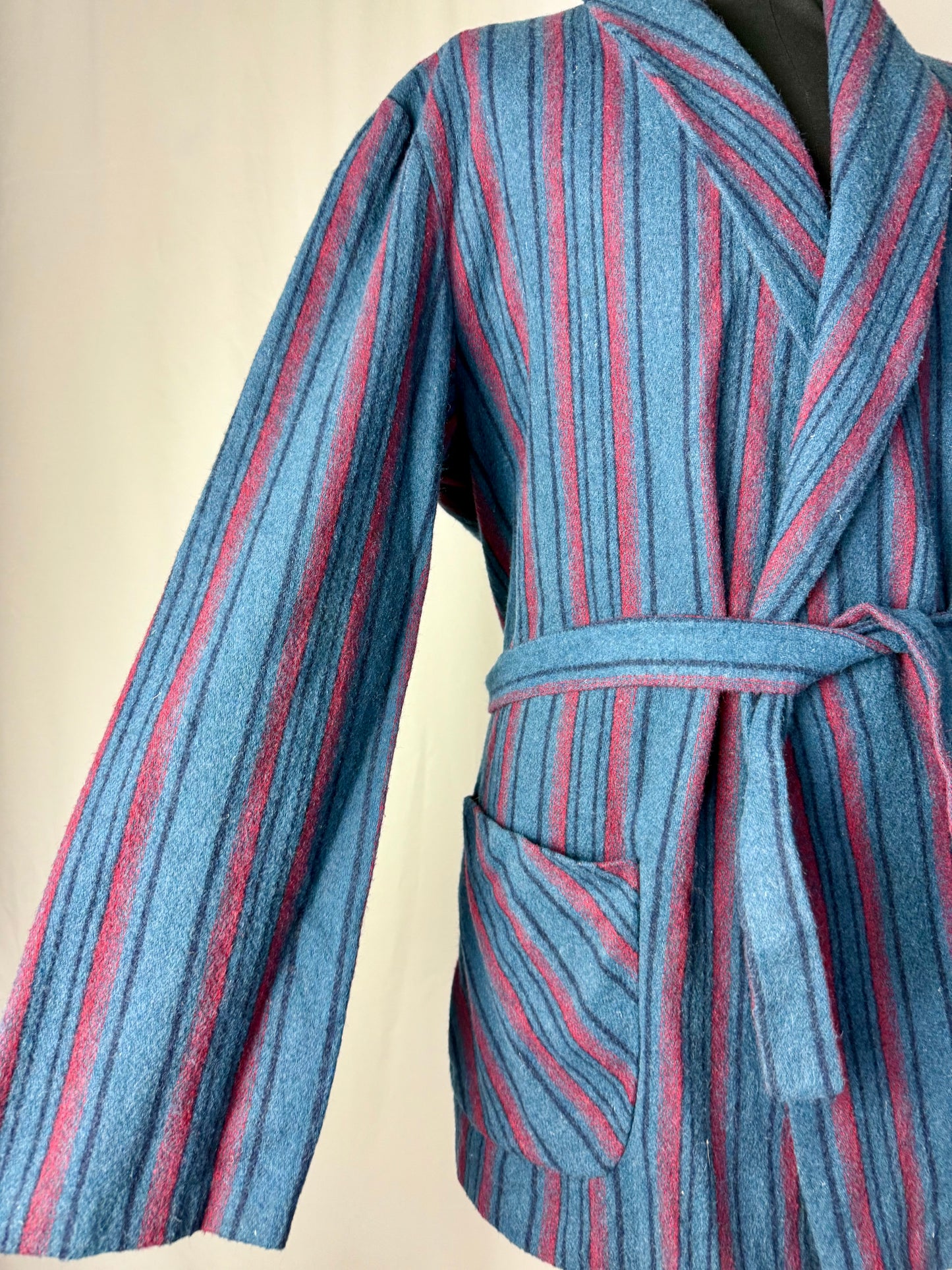 Giacca da camera a righe tg. L-XL