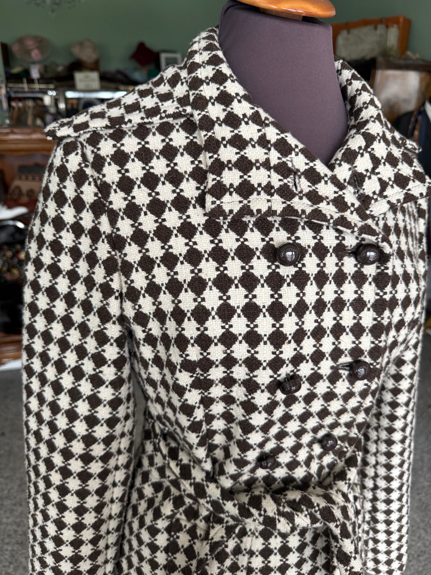 Giacca anni ‘60 con cintura - TG. 40